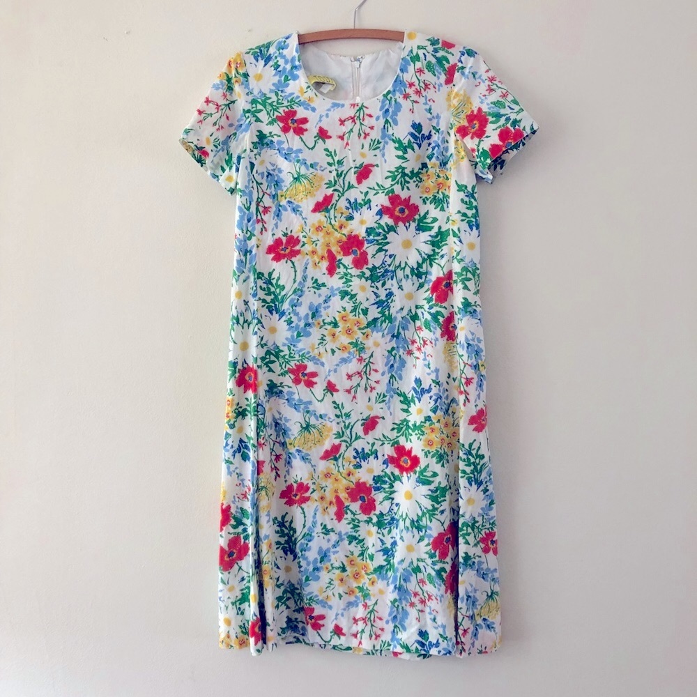 Vintage Floral Dress